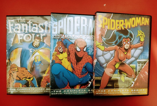 Super Heroes Marvel De 1966 En Latino Para Dvd (Usado)