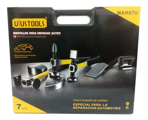 Imagen 5 de 8 de Kit Martillos Para Latoneria