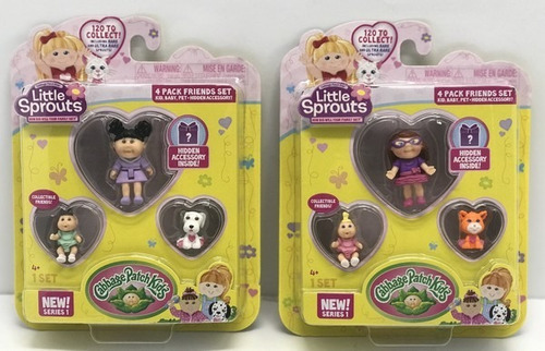 Little Sprouts Blister X 4 Serie 1 Art 37400 Loonytoys