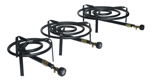 Kit Disco De Arado Paellera Mediana 42 Cm + Mechero Quemador Mediano Para Gas Natural O Envasado Nicstore