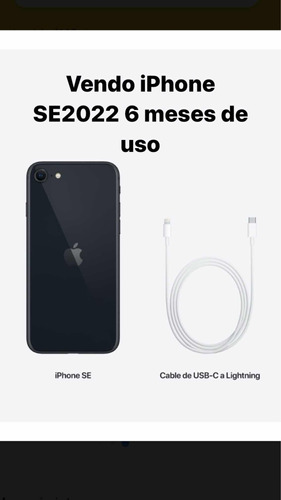 Celular iPhone SE 2022