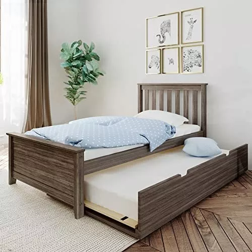 Cama Individual Max & Lily Con Nido, Arcilla