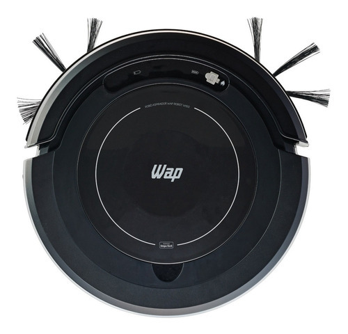 Aspirador De Pó Robô 3 Em 1 Robot W100 Preto Wap Bivolt 110V/220V
