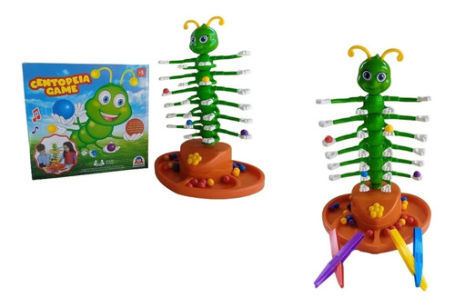 Jogo Da Centopeia Maluca Game Luz E Som Lançamento Braskit