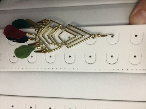 Imagen 3 de 3 de Joyero Rectangular Mediano Aros - Diseño Italiano