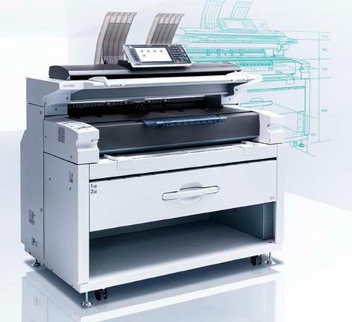 Copiadora De Planos - Scanner - Plotter Ricoh Mp W6700 (Usado)
