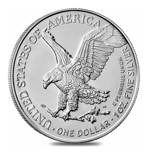 Moneda Aguila Plata Silver Eagle 2023 Usa 1 Onza .999 Fine