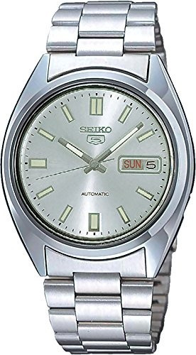 Reloj De Pulsera De Acero Inoxidable Seiko 5 De Seiko Para H