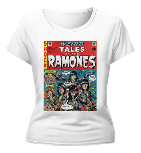 Remera The Ramones Diseño Exclusivo Dama