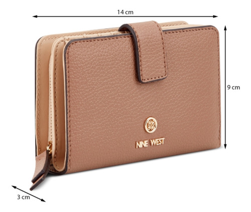 Cartera Para Mujer Nine West Tabaco Gv1403147