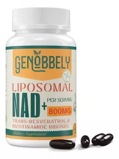 Nad Liposomal 600 Mg Trans-resveratrol 300 Mg Absorción A1