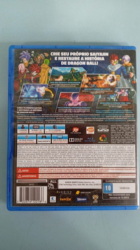 Jogo Dragon Ball Xenoverse Xv Ps4 - Usado - Midia Física (Usado)
