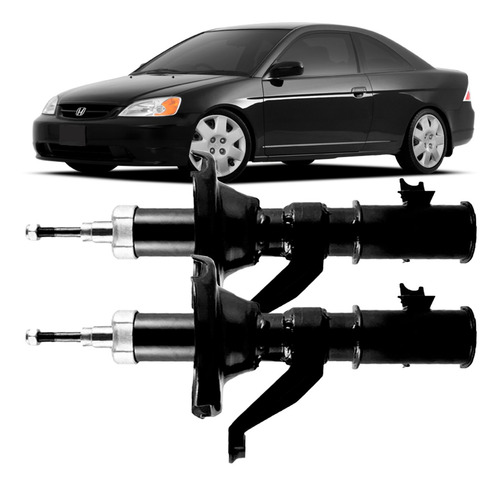 Imagem 5 de 6 de Amortecedor Dianteiro Honda Civic 2001 2002 - Par
