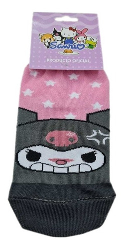 Medias Cortas Sanrio Kuromi Muy Lejano