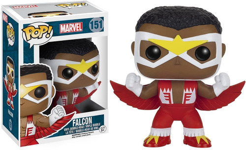 Boneco Funko Pop - Falcon Falcão 151 - Marvel Original