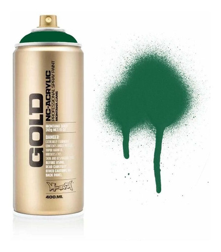 Montana Gold Pintura Acrilica Profesional Aerosol 13.5