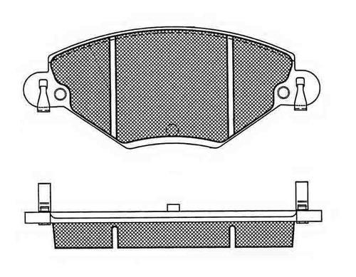 Pastilla De Freno Citroen C5 2.0 16v - 3.0 V6 - Break 2001/