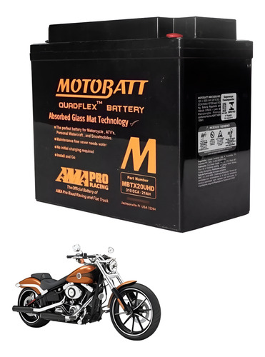 Bateria De Moto Breakout Harley Davidson Mod. Original