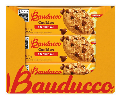 Cookies Original Bauducco 60g 45un