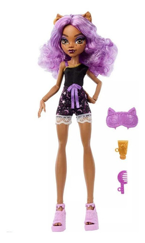 Monster High Pijamas Monstruosas Clawdeen - Mattel