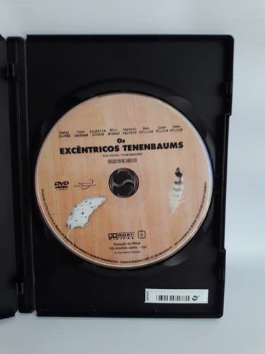 Dvd Os Excêntricos Tenenbaums - Gwyneth Paltrow Ótimo Estado (Usado)