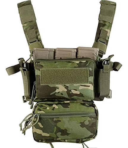 Chaleco Táctico Al Aire Libre Chest Rig Ultraliviano T...