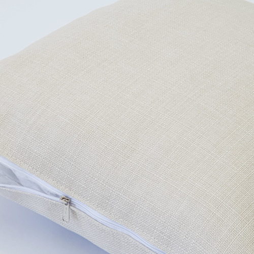 Imagen 2 de 3 de Funda Almohadon 40x40 Con Cierre Chenille Estampado Botanico