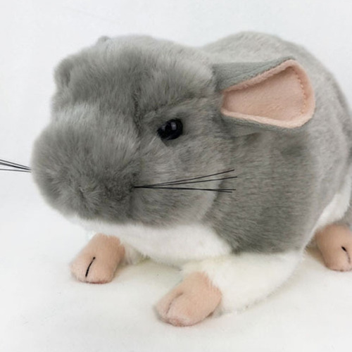 // S De Pelúcia 14,17'' Animal Chinchila Bebê Dormindo