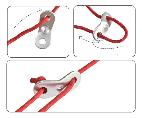 Cuerda De Viento De 2 Uds Con Accesorios De Hebilla De