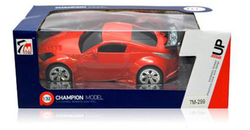 Auto Champion Model R/c Escala 1:32 Color Rojo