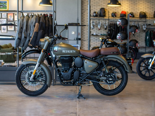 Imagen 1 de 23 de Royal Enfield Signals Marsh Grey Reserva Ya