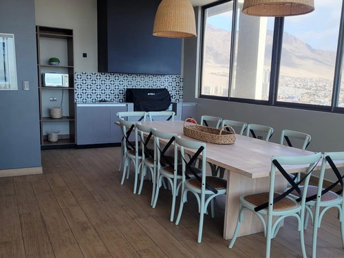 Depto. En Arriendo 1dorm. 1b. + Est. + Bod. En Antof