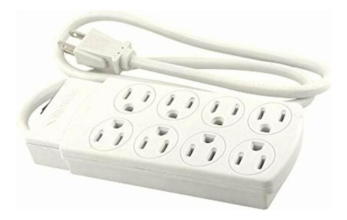 Sanelec, Extensión, Barra Multicontacto, 8 Entradas, Cable