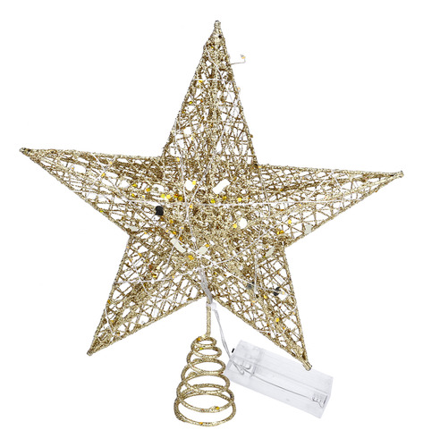 Árbol De Navidad Con Forma De Estrella De Alambre, Diseño De