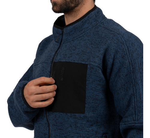 Polar Hombre Tejido Full Zip Middle 84 Lhotse