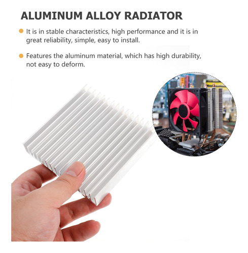 Diodo Ic Ic De Aluminio Con Disipador De Calor, Luz Led, Lám