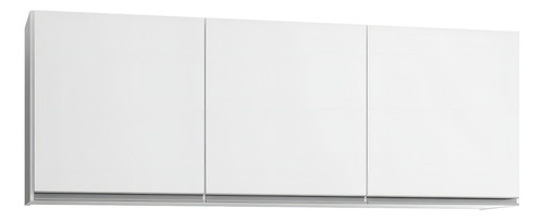 Armário Cozinha De Canto 7 Peças Cp24 Com Pia Inox Bco Cor Branco