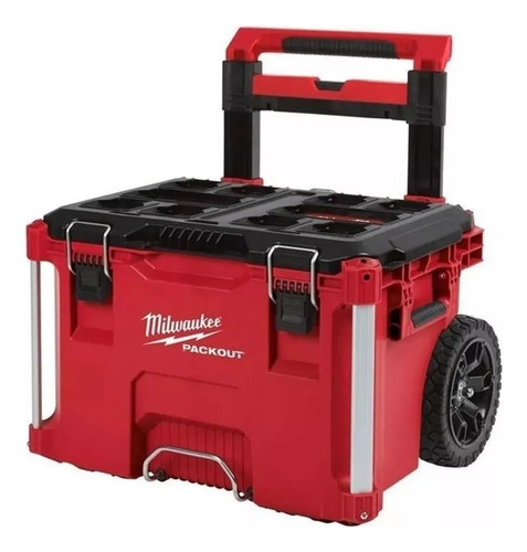 Carro Caja  Packout Milwaukee 4822 8426 Con Ruedas Rojo