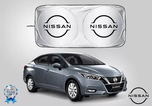 Cubresol Para Nissan Pulsar Sedan 2014-2016 Con Logo T1