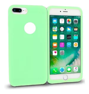 Estuche Forro Funda Silicona Para iPhone 6 Plus