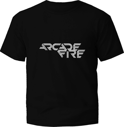 Camiseta Niños Unisex Arcade Fire Rock Tv Urbanoz