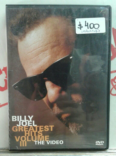 Imagen 1 de 1 de Billy Joel - Greatest Hits Iii Dvd Importado Lacuevamusical