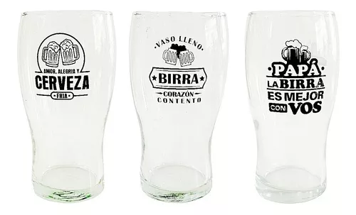 Vaso Cervecero #cerveza #beer #vaso #pinta #frase #vidrio  Copas de  cerveza, Jarras de cerveza, Tazas dia del padre