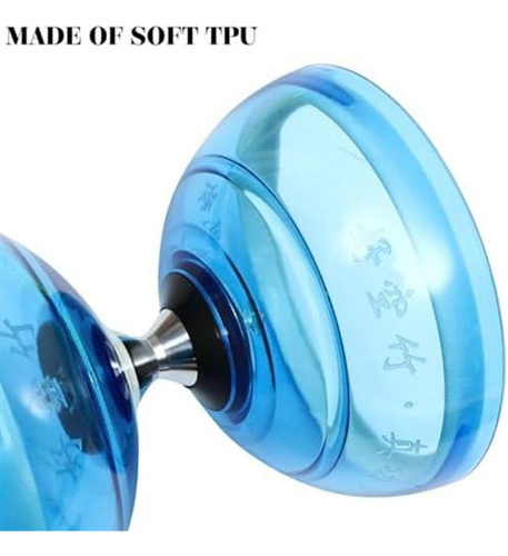 Juguete De Diabolo Triple: Yoyo Chino Transparente Para Y De