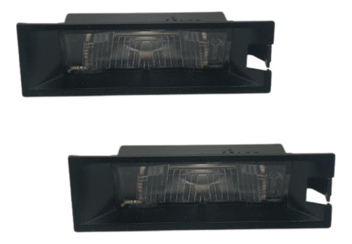 2 Lanterna De Placa Original Fiat Palio 1.0 Elx 2008 A 2012