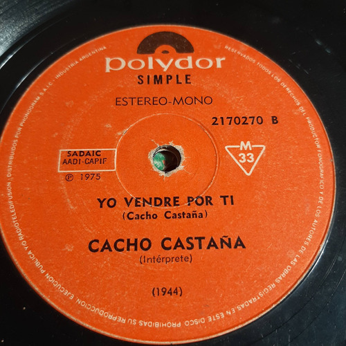 Simple Cacho Castaña Polydor 1944 C26