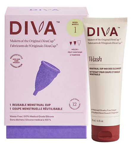Divacup Limpiador Modelo 1 Y Divawash - Taza Menstrual Reuti