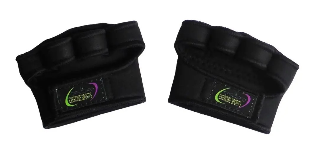 Luva Palmex Neoprene - Musculação - Academia Cor Preto Tamanho G