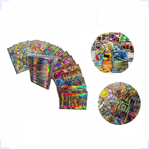 Lote Pack Pokémon 50 Cartas Aleatórias E Pokémon V Garantido :  : Brinquedos e Jogos