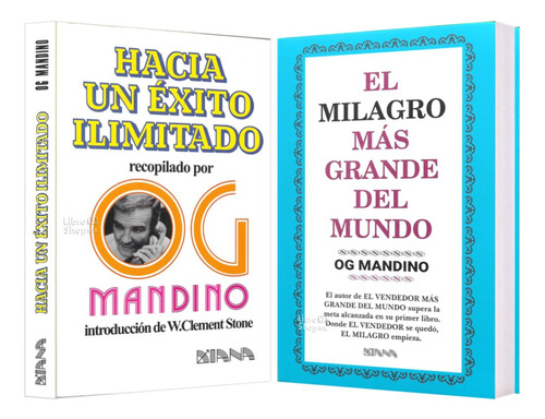 Og Mandino Hacia Éxito Ilimitado + Milagro Más Grande Mundo